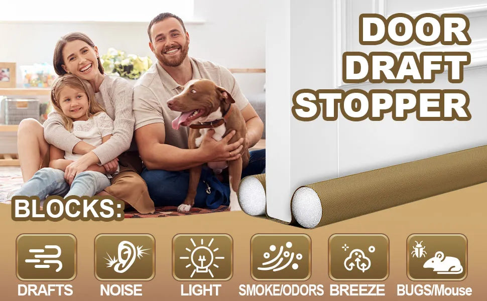 Door Draft Stopper Door Draft Stopper (pack Of 4)