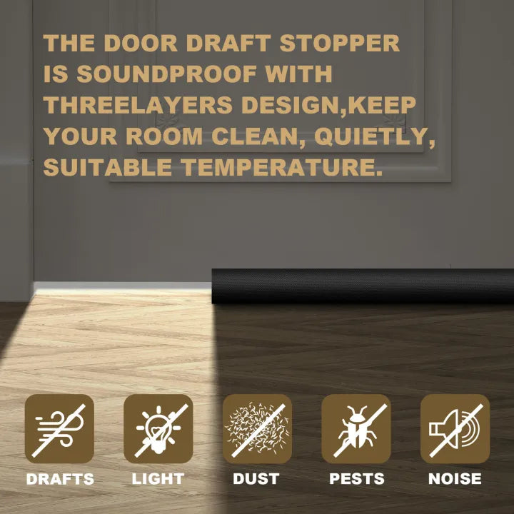 Door Draft Stopper Door Draft Stopper (pack Of 4)